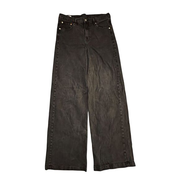 Gap Women's High Rise Stride Jeans in Black Size 31 / 12T - Picture 1 of 10